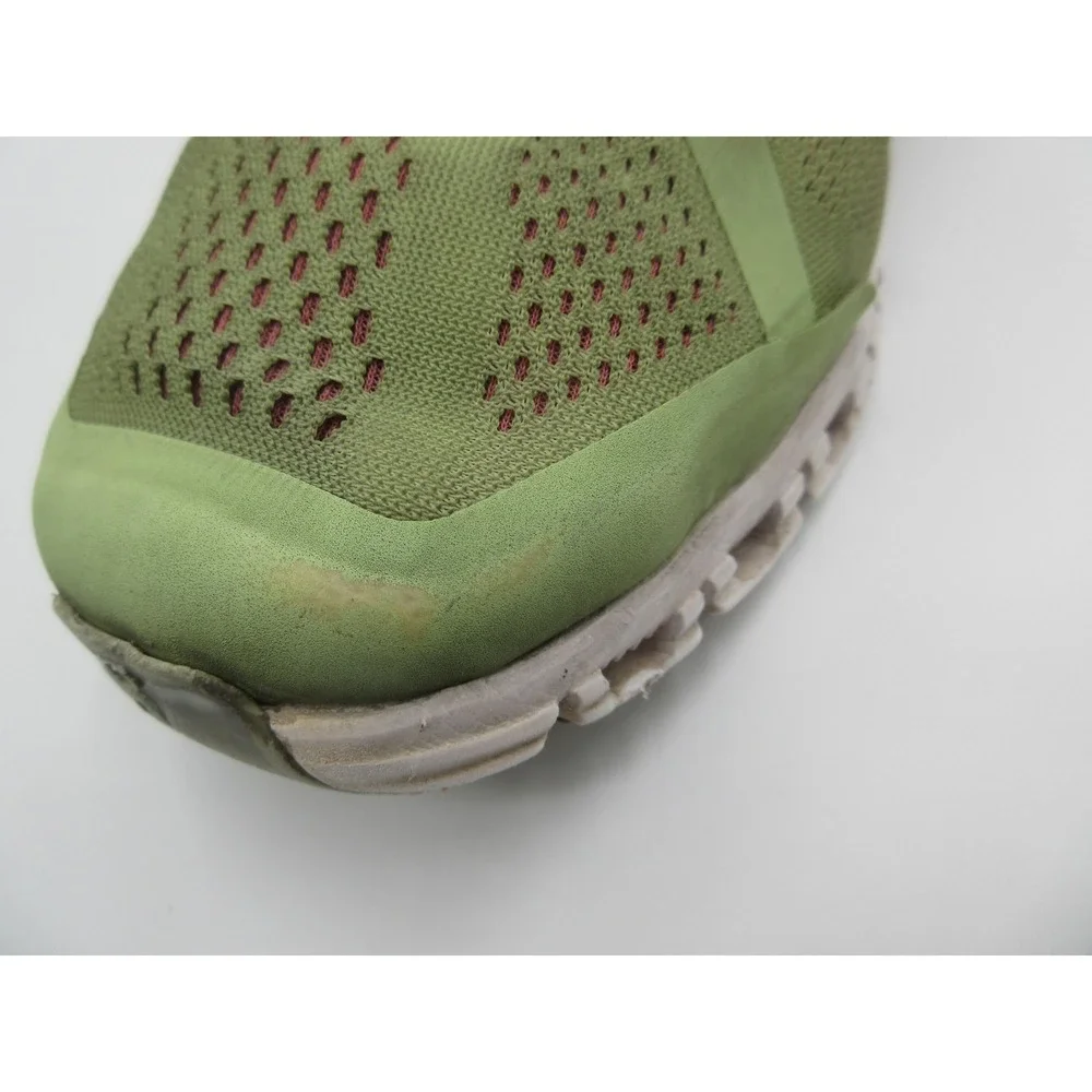 On Running Cloudsurfer Shoes Womens Size 11 Pink Green CloudTec Athletic